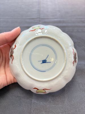 A pair of Chinese famille verte cups and saucers with antiquities, Kangxi — photo 2
