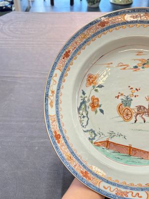 A pair of Chinese famille verte 'deer' dishes, Yongzheng — 照片 14