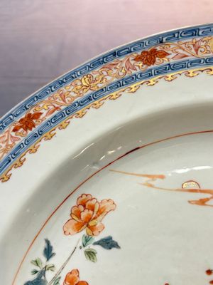 A pair of Chinese famille verte 'deer' dishes, Yongzheng — 照片 15