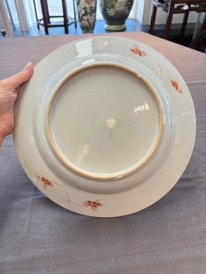 A pair of Chinese famille verte 'deer' dishes, Yongzheng — 照片 16