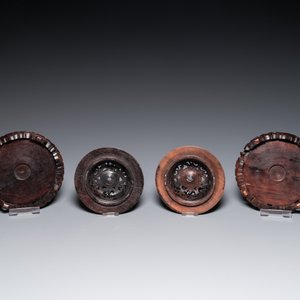 A pair of Chinese famille verte 'dragon' vases, Chenghua mark, 19th C. — 照片 9