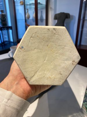 A pair of Chinese famille verte square tea caddies, Kangxi — 照片 8