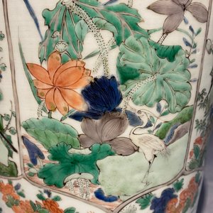 A pair of Chinese famille verte 'mythical animals' vases, Kangxi — 照片 18