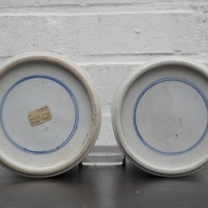 A pair of Chinese famille verte rolwagen vases, Kangxi — 照片 11