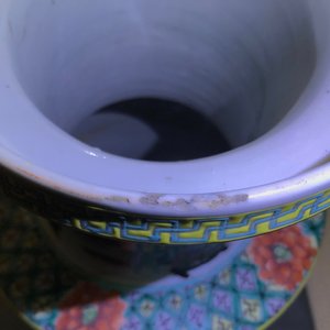 19世纪 五彩人物图棒槌瓶 一对 — 照片 18