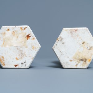 A pair of Chinese famille verte vases, Kangxi — 照片 6