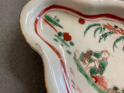 A pair of Chinese four-lobed wucai ko-sometsuke 'mukozuke' bowls for the Japanese market, Tianqi — 照片 5