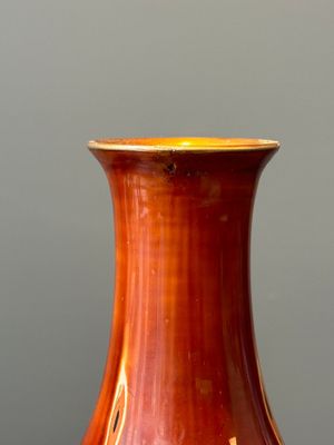 A pair of Chinese Fuzhou or Foochow lacquer 'bamboo' vases, 19/20th C. — foto 12
