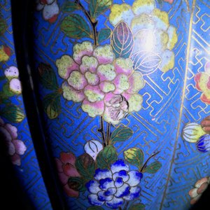 A pair of Chinese gilt bronze mounted cloisonné vases, 19th C. — 照片 9