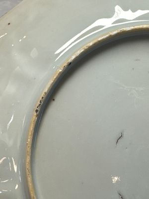 A pair of Chinese gilt iron-red-decorated plates — 照片 15