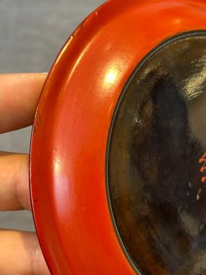 A pair of Chinese gilt lacquer plates, Ya 衙 mark, Kangxi — photo 15