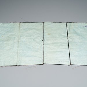 A pair of Chinese gold-thread-embroidered silk 'rank badges' with wild geese, 19th C. — 照片 2