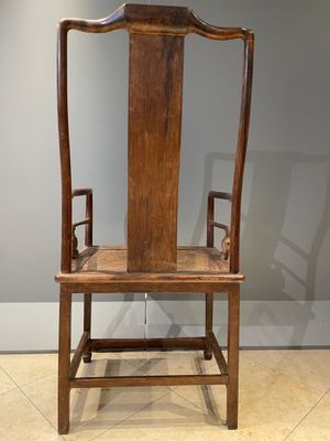 A pair of Chinese Huanghuali wood chairs, Ming — foto 20