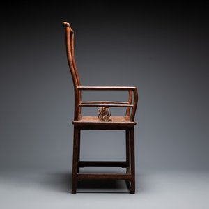 A pair of Chinese Huanghuali wood chairs, Ming — foto 5