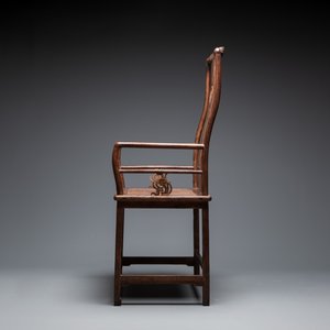 A pair of Chinese Huanghuali wood chairs, Ming — foto 6