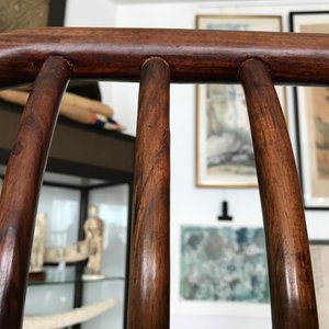 A pair of Chinese huanghuali wood chairs, Republic, 20th C. — 照片 37