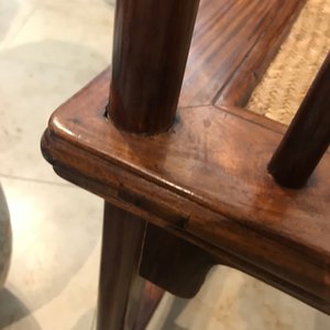 A pair of Chinese huanghuali wood chairs, Republic — 照片 49