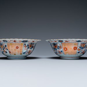 A pair of Chinese Imari-style bowls, Kangxi — photo 5