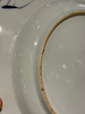 A pair of Chinese Imari-style 'landscape' dishes, Kangxi — photo 21