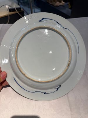 A pair of Chinese Imari-style 'landscape' dishes, Kangxi — photo 9