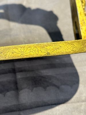 A pair of Chinese imperial gilt-bronze stirrups with dragons, De 德 mark, 18th C. — foto 13