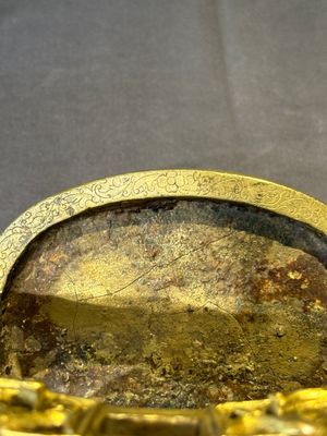 A pair of Chinese imperial gilt-bronze stirrups with dragons, De 德 mark, 18th C. — foto 15
