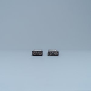 A pair of Chinese inlaid wooden wrist rests, 19/20th C. — photo 5