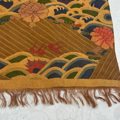 A pair of Chinese kesi 'Dragons and Cranes' panels — photo 32
