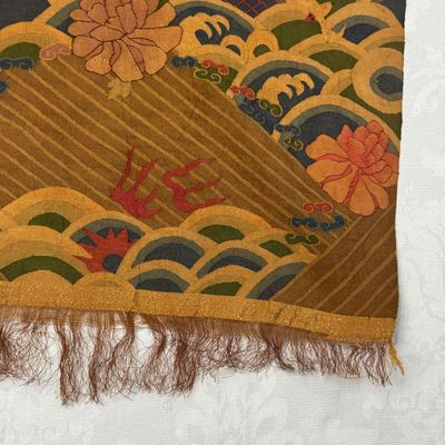 A pair of Chinese kesi 'Dragons and Cranes' panels — photo 9