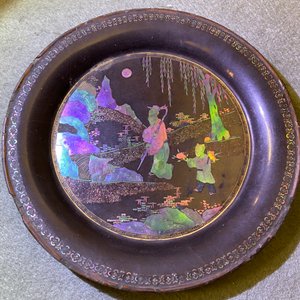 A pair of Chinese lac burgauté saucer dishes, Kangxi — 照片 16