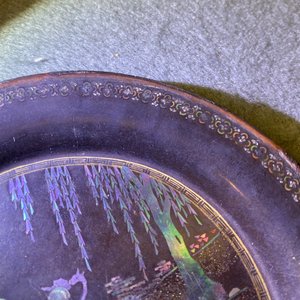 A pair of Chinese lac burgauté saucer dishes, Kangxi — 照片 17