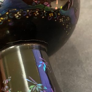 A pair of Chinese lac burgauté stem cups, Kangxi — 照片 20