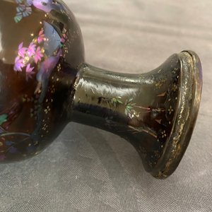 A pair of Chinese lac burgauté stem cups, Kangxi — 照片 31
