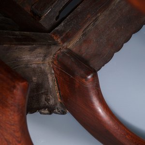 A pair of Chinese Ming-style wooden stands, 18/19th C. — photo 9
