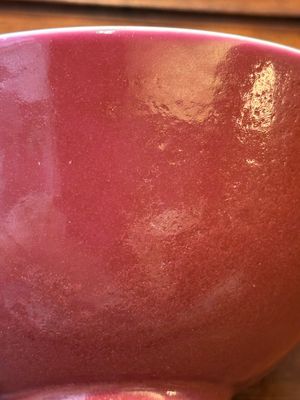 A pair of Chinese monochrome ruby-glazed bowls, Guangxu mark and of the period — photo 19
