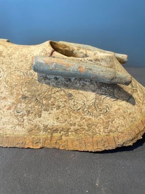 A pair of Chinese polychrome-painted terracotta camels with saddles, Tang — 照片 29