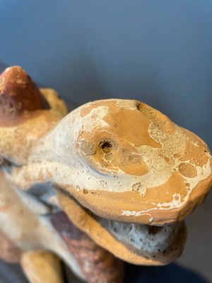 A pair of Chinese polychrome-painted terracotta camels with saddles, Tang — 照片 70