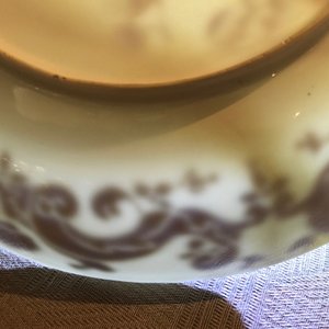 A pair of Chinese Pronk studio eggshell plates with parrots, Yongzheng/Qianlong — photo 12