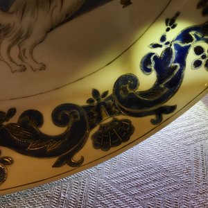 A pair of Chinese Pronk studio eggshell plates with parrots, Yongzheng/Qianlong — photo 7