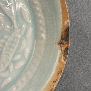 A pair of Chinese qingbai moulded saucer dishes, Song — photo 3