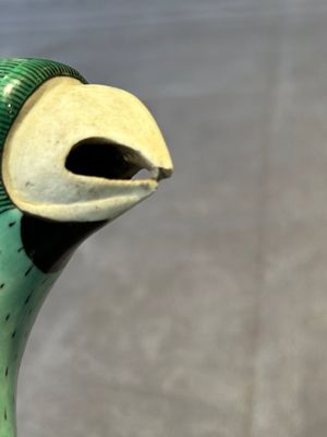 A pair of Chinese sancai parrots, Kangxi — foto 14