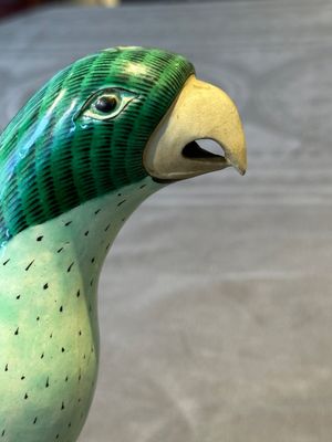 A pair of Chinese sancai parrots, Kangxi — foto 15