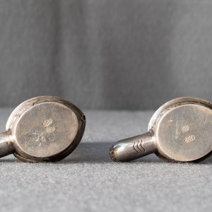 A pair of Chinese silver bixi turtle-shaped boxes, 19th C. — 照片 14