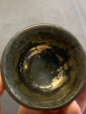A pair of Chinese silver-lined tixi lacquer cups, Ming — photo 8