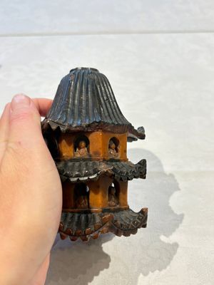 A pair of Chinese soapstone pagodas, 19/20th C. — 照片 15