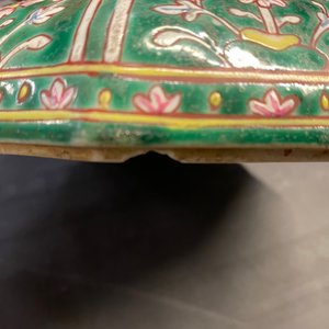 A pair of Chinese Thai market Bencharong covered boxes, 19th C. — photo 20
