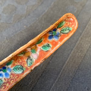 A pair of Chinese Thai market Bencharong spoons, 19th C. — 照片 8