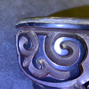 A pair of Chinese tixi lacquer cups, Ming — 照片 8