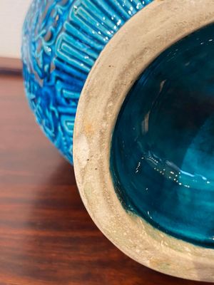A pair of Chinese turquoise-glazed 'lotus' vases, 19th C. — 照片 9