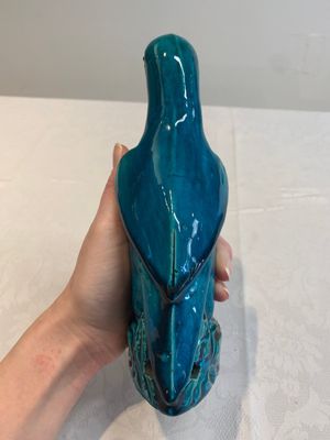 A pair of Chinese turquoise-glazed parrots, 19th C. — foto 14